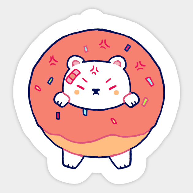 donut hug Sticker by tofuvi